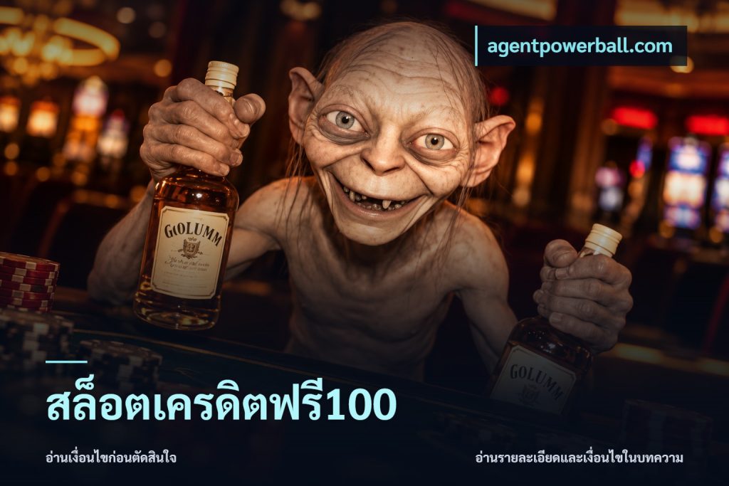 สล็อตเครดิตฟรี100