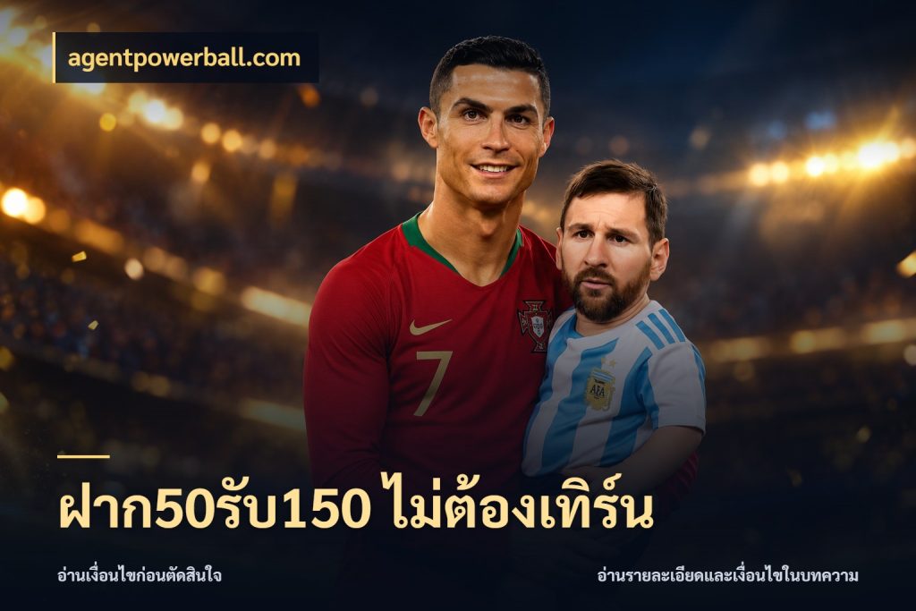 ฝาก50รับ150 ไม่ต้องเทิร์น รูปแบบโบนัสกับสิทธิ์ของสายเกม สไตล์ agentpowerball.com