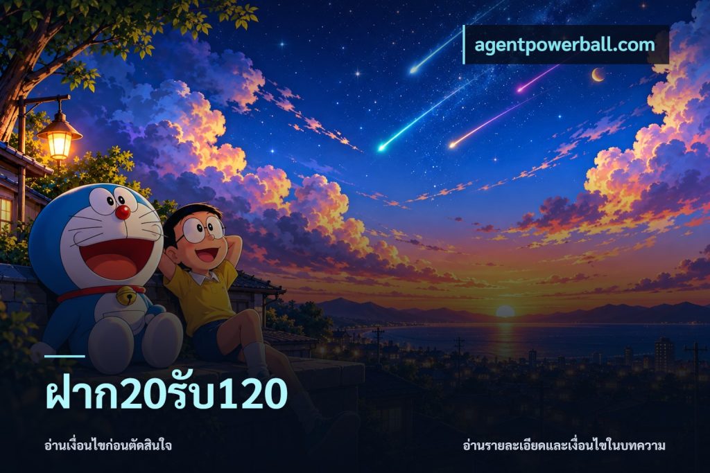 ฝาก20รับ120