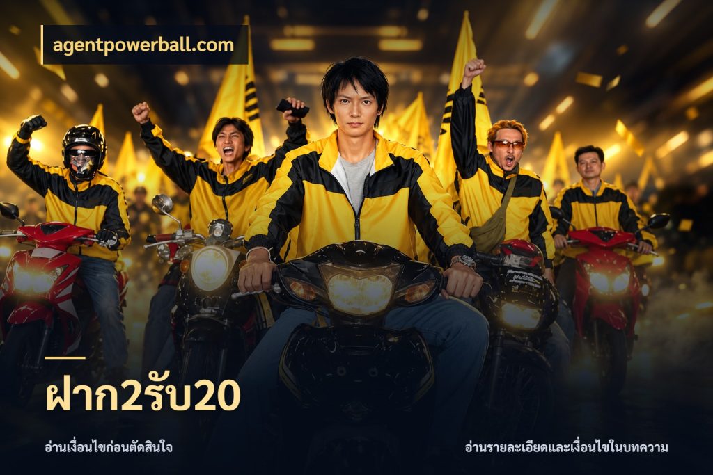 ฝาก2รับ20 จับประเด็นยอดรับก่อนเลือกความสนุก ในมุม agentpowerball.com