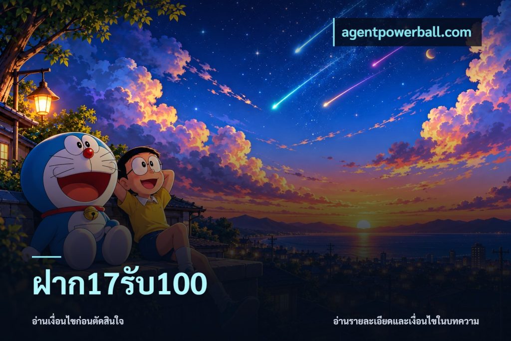 ฝาก17รับ100