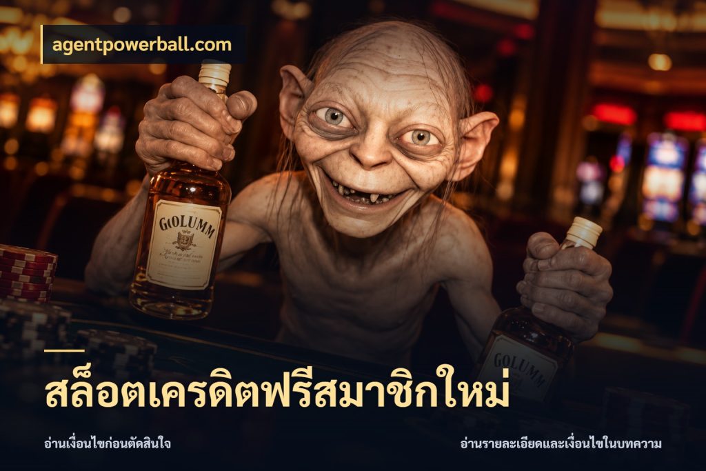 สล็อตเครดิตฟรีสมาชิกใหม่ agentpowerball.com เลือกสไตล์ความสนุกจากรูปแบบเครดิต