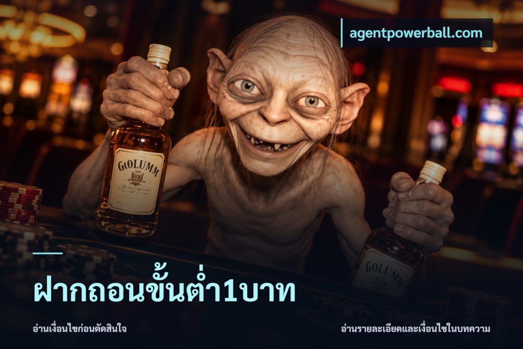 ฝากถอนขั้นต่ำ1บาท